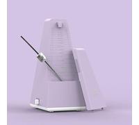 Solo Vintage Mechanical Metronome Rhythm Mechanical Guitar Metronome Bell Ring Metronome Vintage Tower Shaped Pendulum Rhythm (Purple)