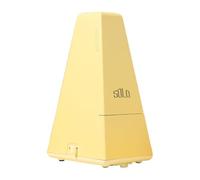 Solo Vintage Mechanical Metronome Rhythm Mechanical Guitar Metronome Bell Ring Metronome Vintage Tower Shaped Pendulum Rhythm (Yellow)