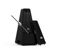 Solo Vintage Mechanical Metronome Rhythm Mechanical Guitar Metronome Bell Ring Metronome Vintage Tower Shaped Pendulum Rhythm (Black)