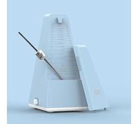 Solo Vintage Mechanical Metronome Rhythm Mechanical Guitar Metronome Bell Ring Metronome Vintage Tower Shaped Pendulum Rhythm (Blue)