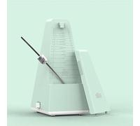 Solo Vintage Mechanical Metronome Rhythm Mechanical Guitar Metronome Bell Ring Metronome Vintage Tower Shaped Pendulum Rhythm (Green)