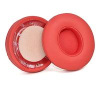 Solo3 Ear Pads Cushions Replacement for Beats Solo 2 & Solo 3 Wireless On-Ear Headphones, Ear Cushions Memory Foam Earpads with Soft Protein Leather(Orange)