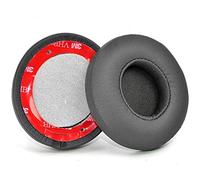 Solo3 Ear Pads Cushions Replacement for Beats Solo 2 & Solo 3 Wireless On-Ear Headphones, Ear Cushions Memory Foam Earpads with Soft Protein Leather (Titanium Gray)