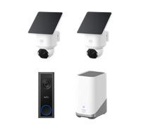 SoloCam E42(2 pack) + Video Doorbell C31 +HomeBase S380