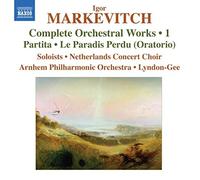 SOLOISTS ARNHEM PO - MARKEVITCH ORCH WORKS VOL 1 - CD - P2222z