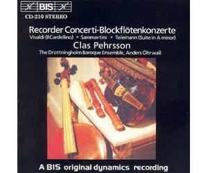 Soloists/Drottningholm Be-Recorder Conc