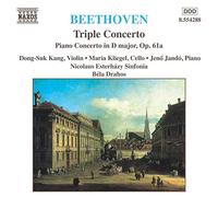Soloists:Esterhazy Sinf - BEETHOVEN: Triple Concerto, Op. 56 / Piano Concerto in D Major, Op. 61a