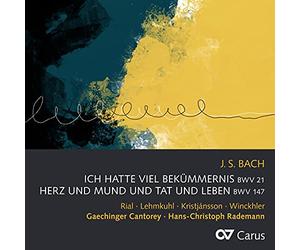 Soloists; Gaechinger Cantorey; Rademann - JS Bach: Ich Hatte Viel Behummernis BWV 21