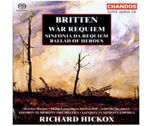 Soloists:Lso:Hickox:St Pauls:L - BRITTEN BENJAMIN - WAR REQUIEM/ SINFONIA DA REQUI