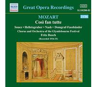 Soloists - MOZART: Cosi fan tutte