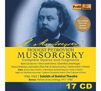Soloists Of Bolshoi Theatre - Modest Petrovich Mussorgsky: Complete Operas and fragments