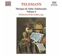 SOLOISTS ORCH GOLDEN - TELEMANN TAFELMUSIK VOL 4 - CD - P2222z