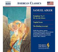 SOLOISTS RSO BERLIN - ADLER SYM NO 5 /NUPTI - CD - K4z