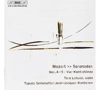 Soloists:Tapiola Sinf - Serenades Nos. 4 and 5, Vier Kontretanze