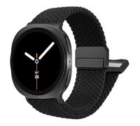 SOLOLUP Braided Magnetic Straps for Samsung Galaxy Watch 8/8 Classic Strap 44mm 40mm 46mm Men Women,Elastic Nylon Fabric Bands One Click No Gap Magnet Sport Strap for Samsung Watch 8/8 Classic Band