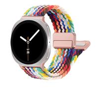 SOLOLUP Braided Magnetic Straps for Samsung Galaxy Watch 8/8 Classic Strap 44mm 40mm 46mm Men Women,Elastic Nylon Fabric Bands One Click No Gap Magnet Sport Strap for Samsung Watch 8/8 Classic Band