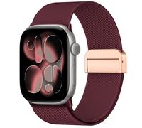 SOLOLUP Stretchy Magnetic Bands for Apple Watch 11/10 Strap 42mm 41mm 40mm 38mm iWatch Men Women,Magnet Elastic Nylon Fabric Strap Sport Loop Bracelet for Apple Watch Band Serie 9 8 7 6 5 4 3 SE 3/2
