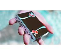 SOLOMAGIA Cherry Casino V3 True Black Playing Cards by Pure Imagination Projects - Deck of Cards - Magic Tricks