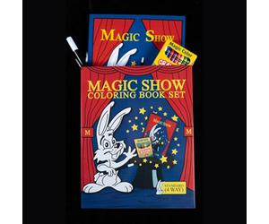 SOLOMAGIA MAGIC SHOW Coloring Book DELUXE SET (4 way) by Murphy's Magic