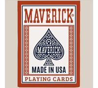 SOLOMAGIA Maverick Made in the USA (Red) Playing Cards