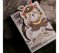 SOLOMAGIA Samurai Otter Playing Cards - Bushido Edition (Scarlet) Playing Cards