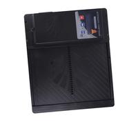 Solomatic Chicken Chicken Door, LED Remote Control - Protection of Screen of the Screen the Portement Porte de Porte From the Automatic Room for the Farm (Black)