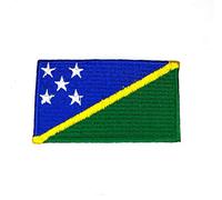 Solomon Islands National Country Flag Iron Sew on Embroidered Patch