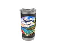 Solomon Islands, South Pacific Oceania Stainless Steel Insulated Tumbler