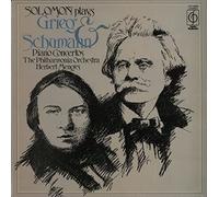 Solomon / Philharmonia Orchestra / Herbert Menges - CFP 40255 SOLOMON Plays Grieg & Schumann Piano Concertos vinyl LP