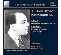 Solomon - Tchaikovsky-Concerto for Piano and Orchestra No 1