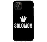 Solomon the King/Crown & Name for Men Called Solomon Case for iPhone 11 Pro Max