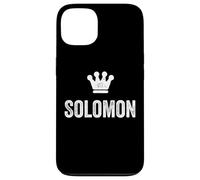 Solomon the King/Crown & Name for Men Called Solomon Case for iPhone 13
