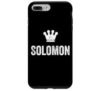 Solomon the King/Crown & Name for Men Called Solomon Case for iPhone 7 Plus/8 Plus