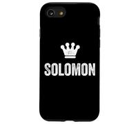 Solomon the King/Crown & Name for Men Called Solomon Case for iPhone SE (2020) / 7/8