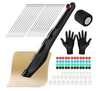 Solong Tattoo Complete Microblading Kit - Precision Tools for Professional Artists Black