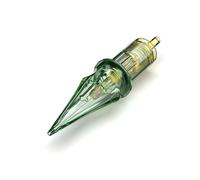 Solong Tattoo Elite #10 Bugpin 11-Needle Round Magnum Long Taper Cartridges - 20-Pack, Compatible with All Tattoo Pens, Ideal for Smooth Color Transitions and Large Area Shading (EN01S-20-1011RM-L)