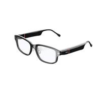 SOLOS AI Powered Glasses | Argon 7 | Shiny Black | Lenses Integrated ChatGPT for Travel and Real Time Translation | Stereo Speakers | Compatible with iOS and Android