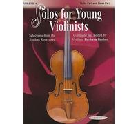 [(Solos for Young Violinists: Violin Part and Piano Accompaniment v. 6)] [Author: Barbara Barber] published on (July, 1999)