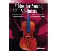 Solos for Young Violinists, Vol. 3 – Selections from the Student Repertoire – Alfred Music