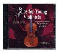 [(Solos for Young Violinists, Vol 3: Selections from the Student Repertoire )] [Author: Barbara Barber] [Sep-1995]