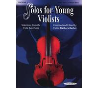 Solos for Young Violists , Vol. 1: Selections from the Viola Repertoire