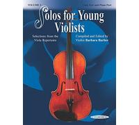 Solos for Young Violists, Vol 3: Selections from the Viola Repertoire by Barbara Barber (2004-01-01)