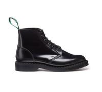 Solovair - Astronaut Boot 6 Eye Black Hi Shine - Uk 07.5 / Eu 41.5