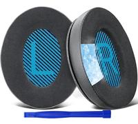 SoloWIT Cooling Earpads for Bose Headphones - Black&Blue
