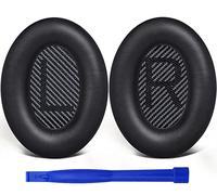 SoloWIT Earpads for Bose QC35 & QC35 ii - Black | for (QuietComfort35 & Quiet Comfort35 ii) Headphones