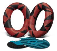 SoloWIT Protein Leather Earpads Cushions for Bose Headphones, Replacement Ear Pads for Bose QuietComfort 15 QC15 QC25 QC2 QC35/Ae2 Ae2i Ae2w/SoundTrue & SoundLink Around-Ear Series - Red Storm