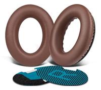 SoloWIT Protein Leather Earpads Cushions for Bose Headphones, Replacement Ear Pads for Bose QuietComfort 15 QC15 QC25 QC2 QC35/Ae2 Ae2i Ae2w/SoundTrue & SoundLink Around-Ear Series - Coffee
