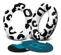 SoloWIT Protein Leather Earpads Cushions for Bose Headphones, Replacement Ear Pads for Bose QuietComfort 15 QC15 QC25 QC2 QC35/Ae2 Ae2i Ae2w/SoundTrue & SoundLink Around-Ear Series - Snow Leopard