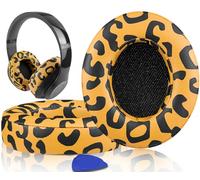 SoloWIT Replacement Ear Pads Cushions for Beats Studio 2 & Studio 3 Wired & Wireless Headphones, Earpads with Soft Protein Leather, Noise Isolation Memory Foam, Added Thickness - Tiger Stripes