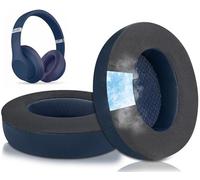 SoloWIT Replacement Ear Pads Cushions for Beats Studio 2 & Studio 3 Wired & Wireless Headphones, Earpads with High-Density Noise Isolation Foam - Studio CG Navy Blue